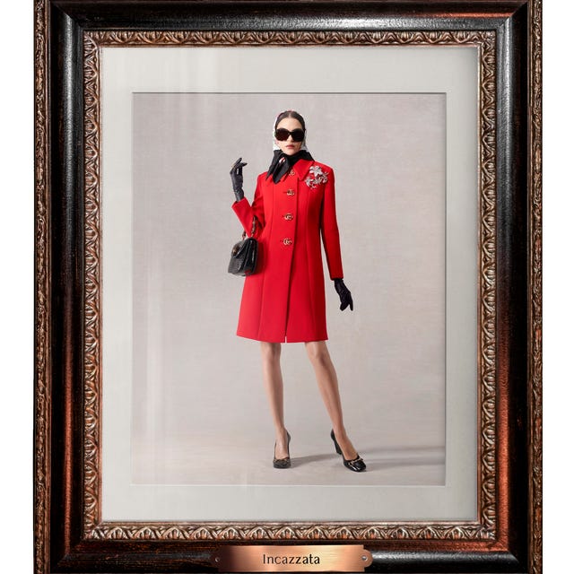 Demna's Gucci "La famiglia" collection for Milan Fashion Week