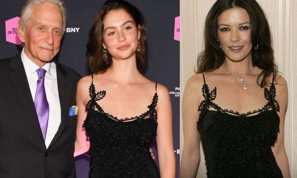 Carys Douglas Revives Her Mother’s Iconic Lace Dress at the PAC NYC ...