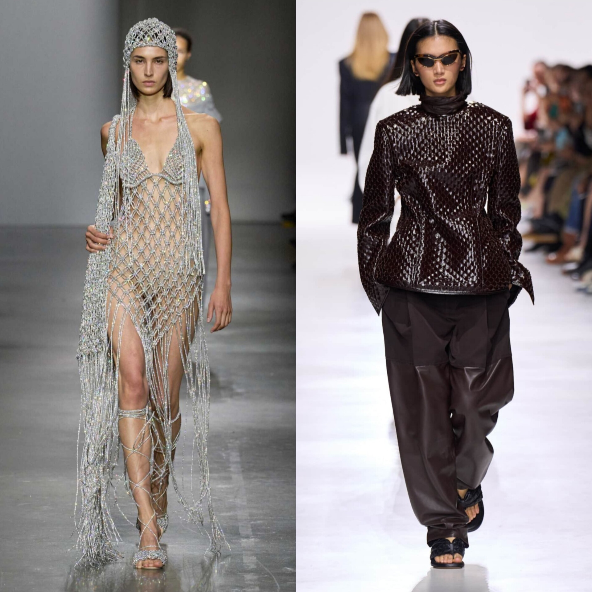 Woven Pieces from Milan Fashion Week. Photo Credit: Fashionista Magazine