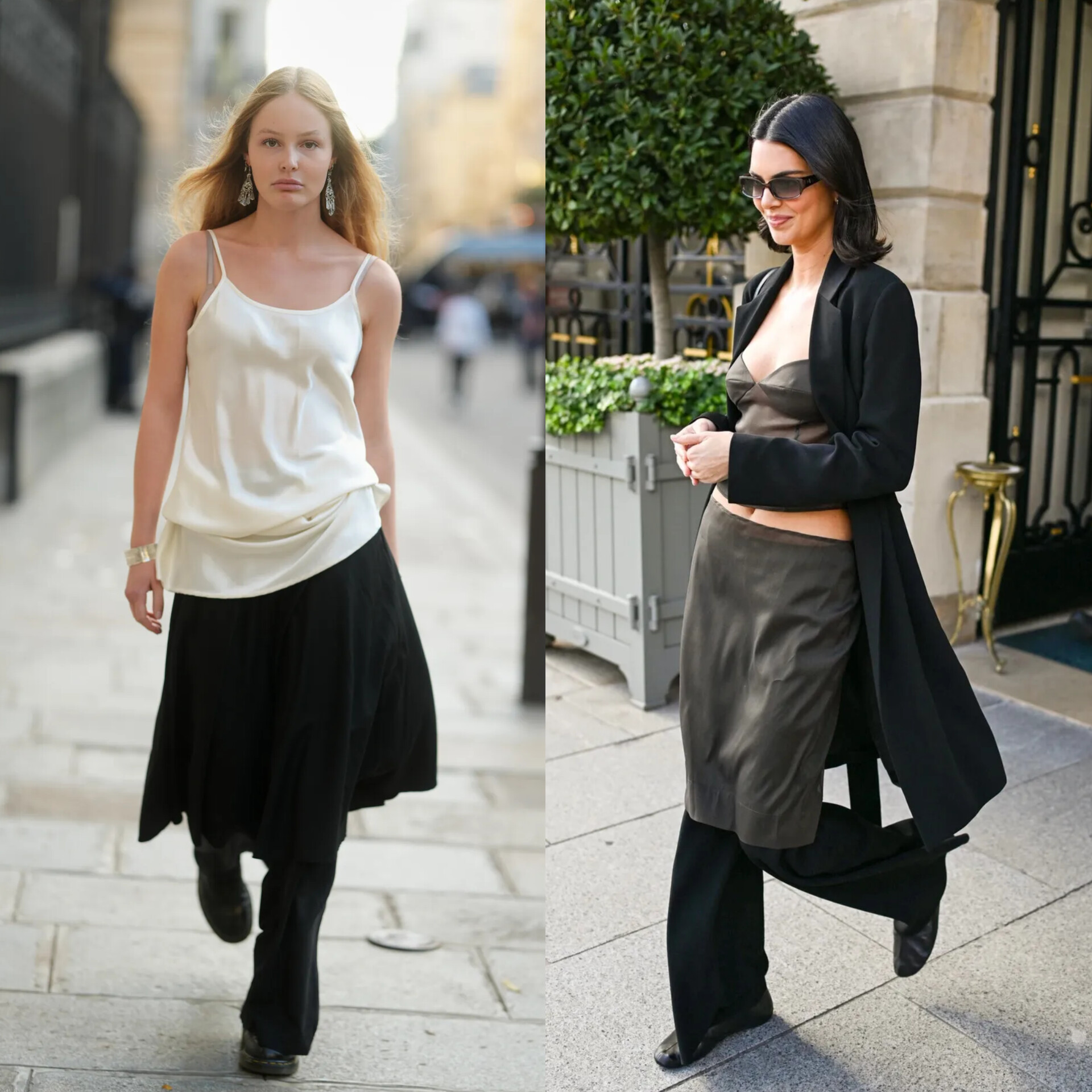 Skirts over pants. Photo Credit: Getty Images